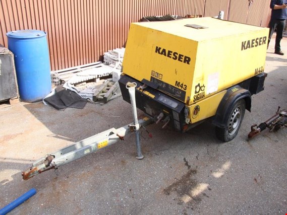 Used Kaeser M43 Mobile compressor for Sale (Auction Premium) | NetBid Industrial Auctions